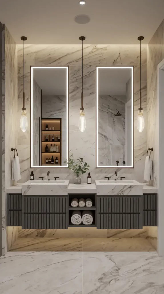 Modern Bathroom Ideas 2025: 30 Inspiring Designs for Luxury, Small Spaces & More