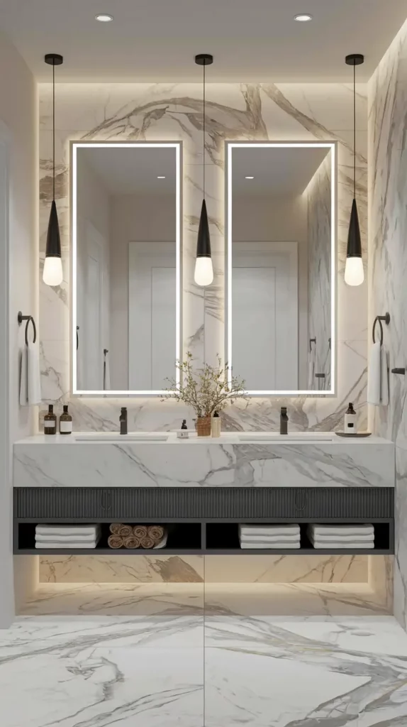 Modern Bathroom Ideas 2025: 30 Inspiring Designs for Luxury, Small Spaces & More