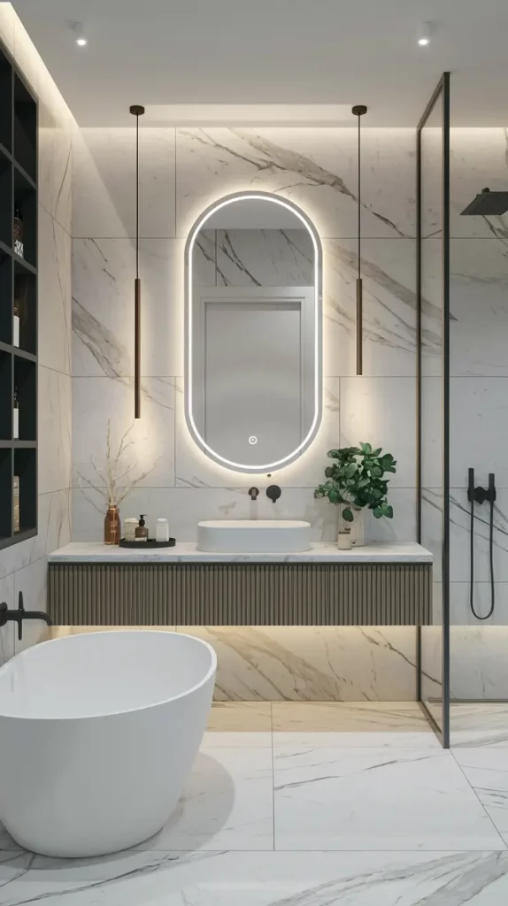 Modern Bathroom Ideas 2025: 30 Inspiring Designs for Luxury, Small Spaces & More