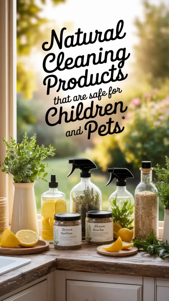 Natural Cleaning Products Safe for Kids and Pets in 2025