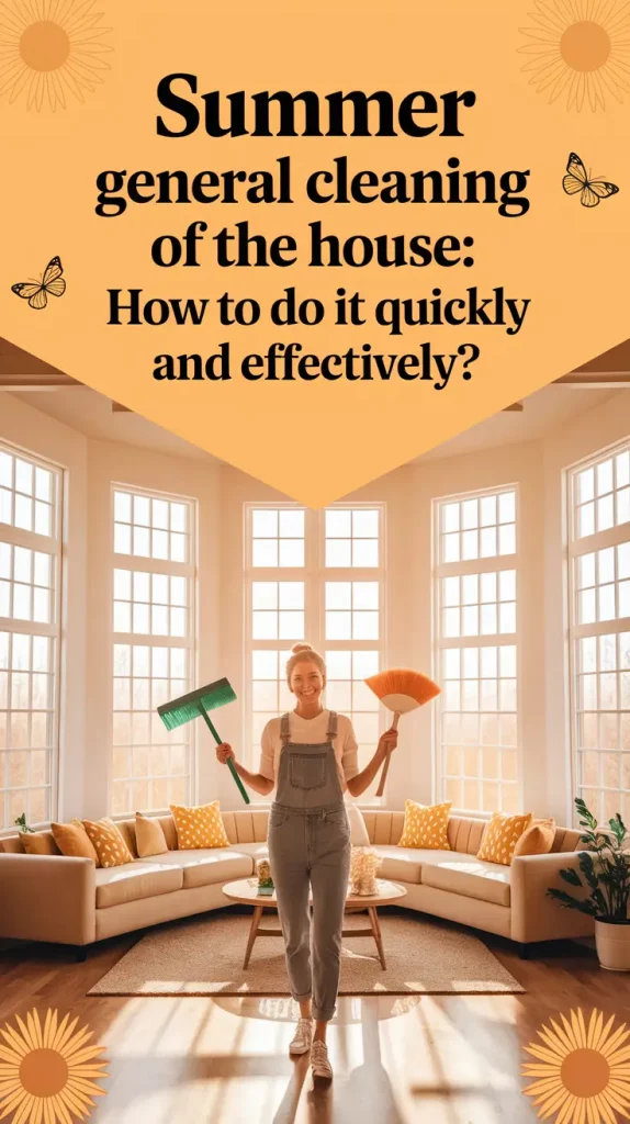 Summer General Cleaning of the House: How I Did It Fast and Stress-Free