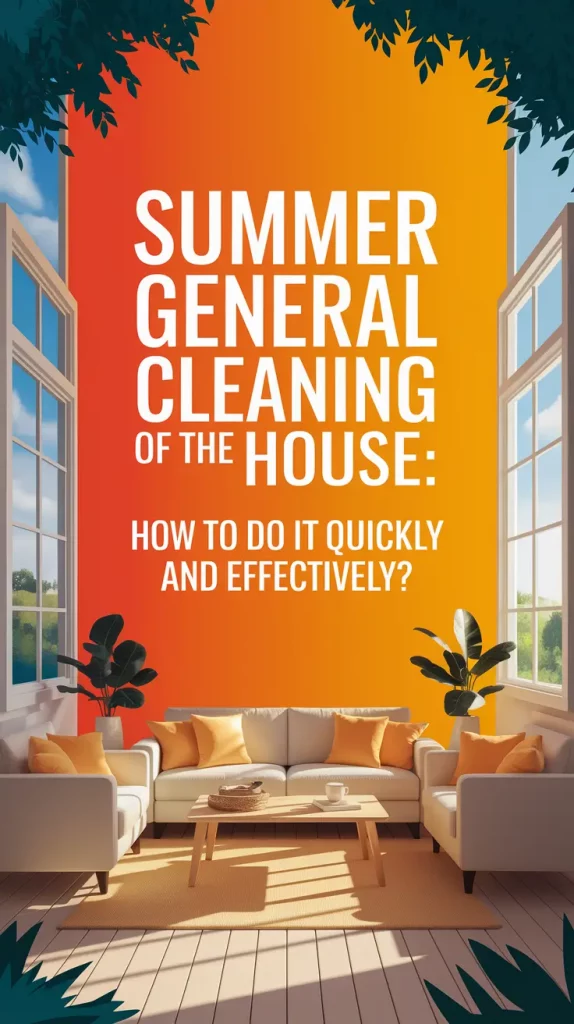 Summer General Cleaning of the House: How I Did It Fast and Stress-Free