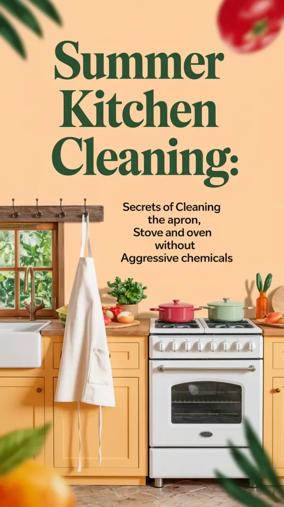 Summer Kitchen Cleaning: Non-Toxic Tips That Actually Work