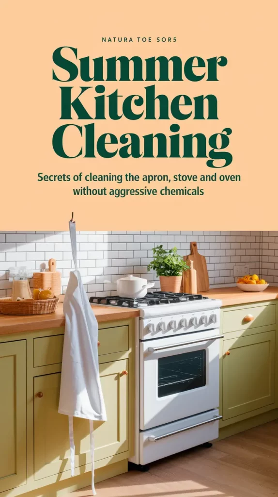 Summer Kitchen Cleaning: Non-Toxic Tips That Actually Work