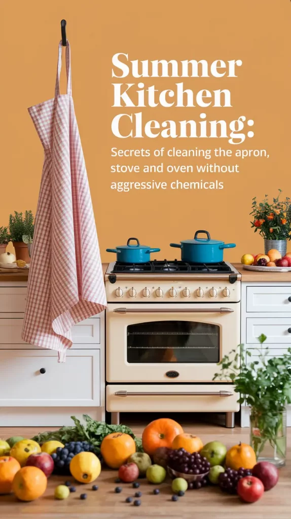 Summer Kitchen Cleaning: Non-Toxic Tips That Actually Work