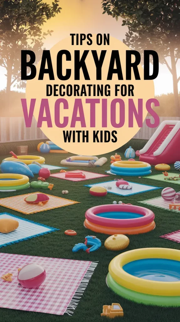 Tips on Backyard Decorating for Summer Vacations with Kids That Actually Work
