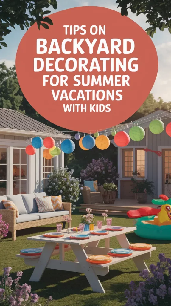 Tips on Backyard Decorating for Summer Vacations with Kids That Actually Work