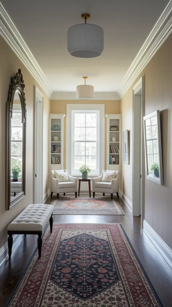 28 Best Upstairs Hallway Ideas to Style Your Landing With Function and Flair