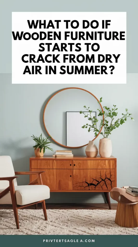 What to Do If Wooden Furniture Starts to Crack from Dry Air in Summer 2025?