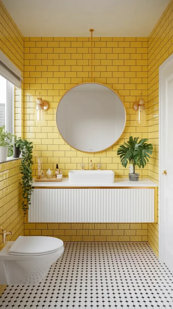 Yellow Bathroom Ideas: 30 Stylish Decor Tips for Bright, Modern & Small Spaces