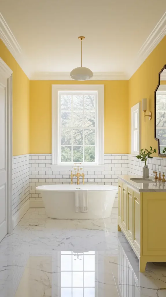 Yellow Bathroom Ideas: 30 Stylish Decor Tips for Bright, Modern & Small Spaces