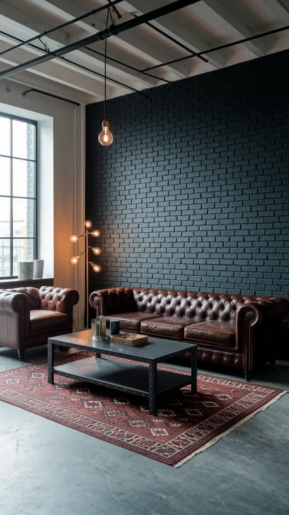 Black Accent Wall in Living Room: 30 Bold & Stylish Design Ideas to Transform Your Space