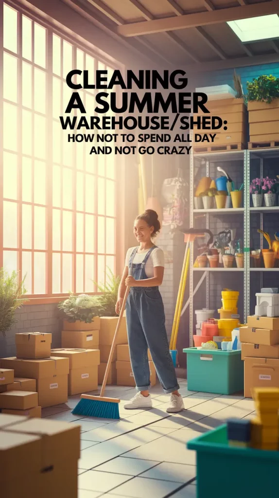 Cleaning a Summer Shed: How I Did It Without Losing My Day