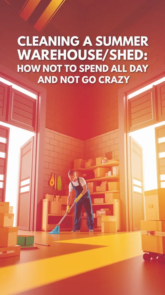 Cleaning a Summer Shed: How I Did It Without Losing My Day