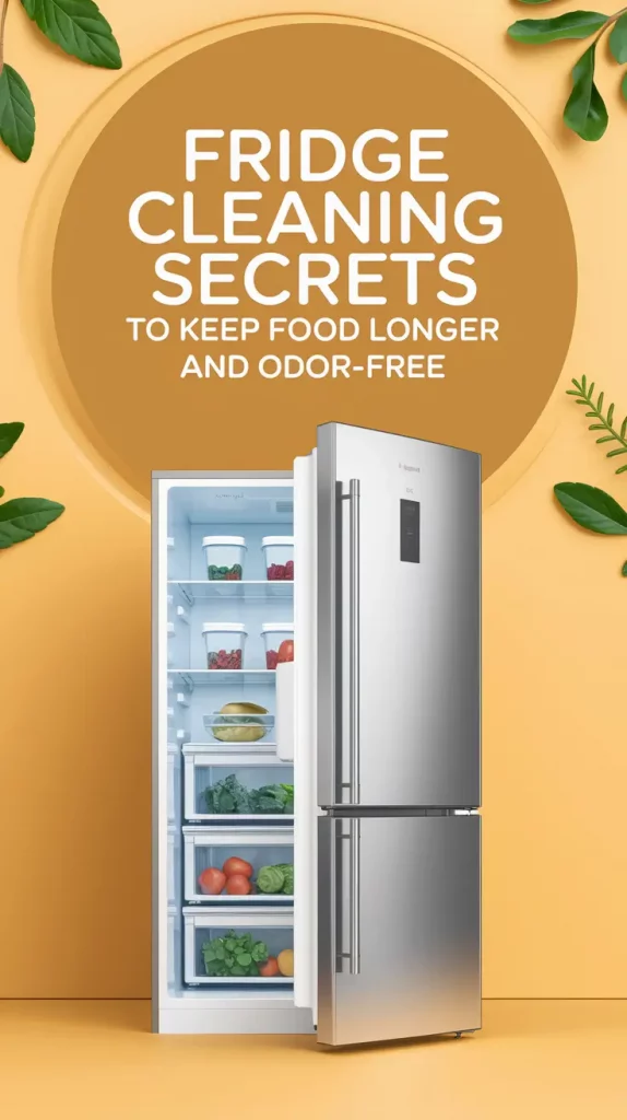 Fridge Cleaning Secrets to Keep Food Longer and Odor-Free