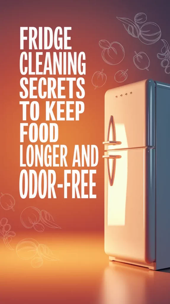 Fridge Cleaning Secrets to Keep Food Longer and Odor-Free