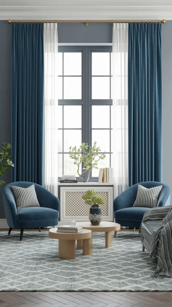 30+ Stunning Gray and Blue Living Room Ideas for a Modern, Cozy Home