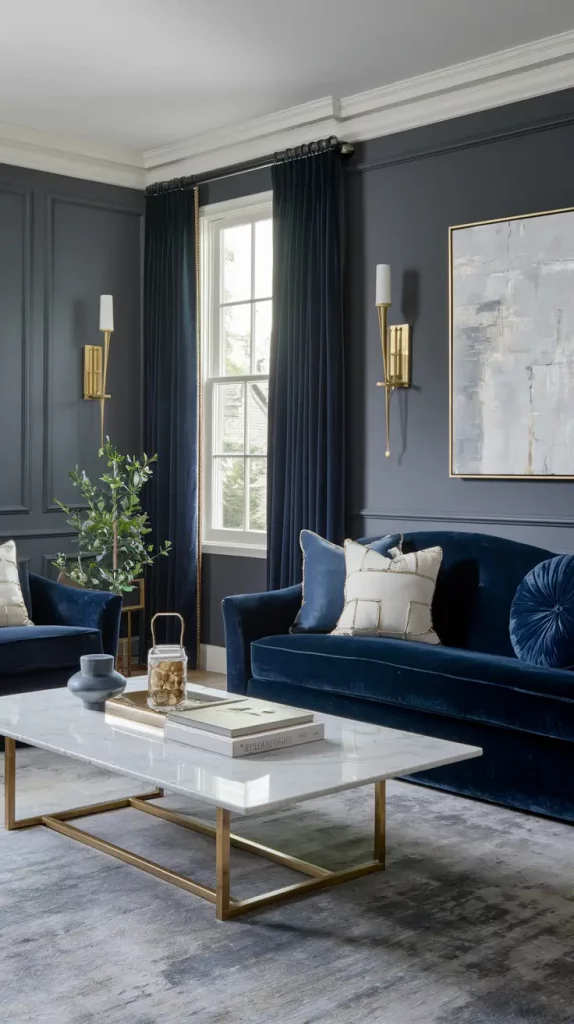 30+ Stunning Gray and Blue Living Room Ideas for a Modern, Cozy Home