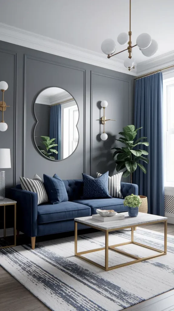 30+ Stunning Gray and Blue Living Room Ideas for a Modern, Cozy Home