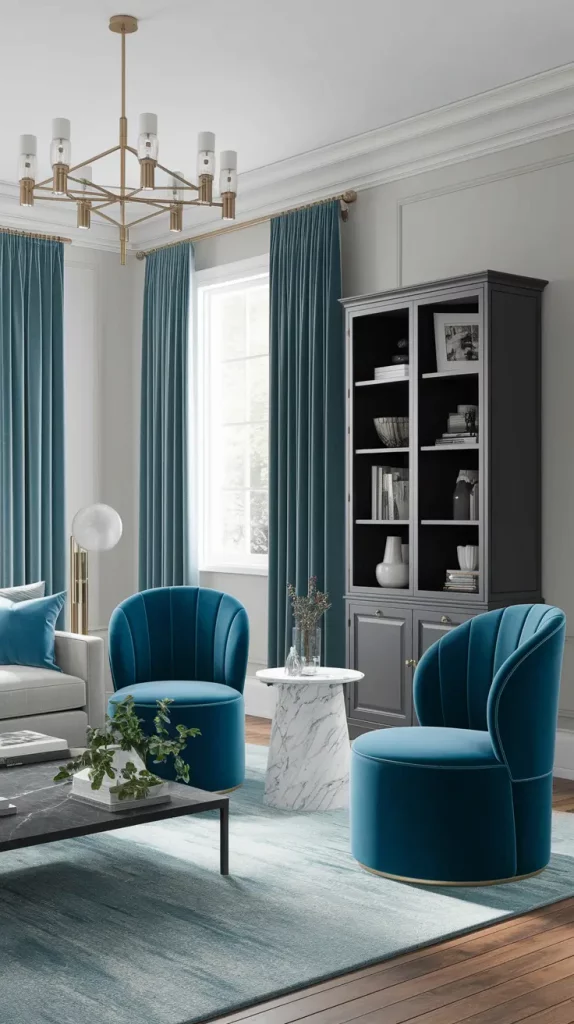 30+ Stunning Gray and Blue Living Room Ideas for a Modern, Cozy Home