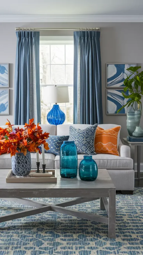 30+ Stunning Gray and Blue Living Room Ideas for a Modern, Cozy Home