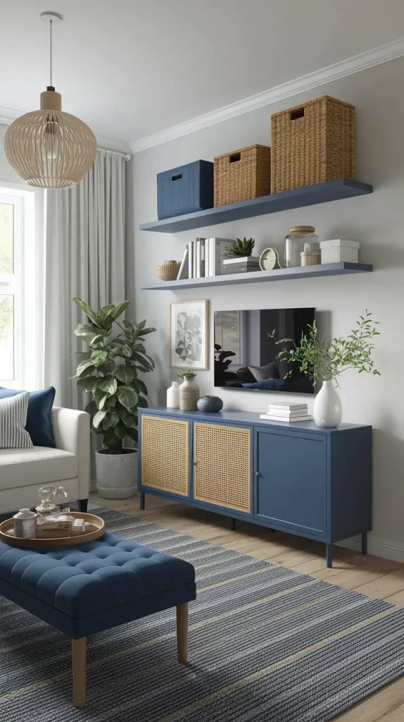 30+ Stunning Gray and Blue Living Room Ideas for a Modern, Cozy Home