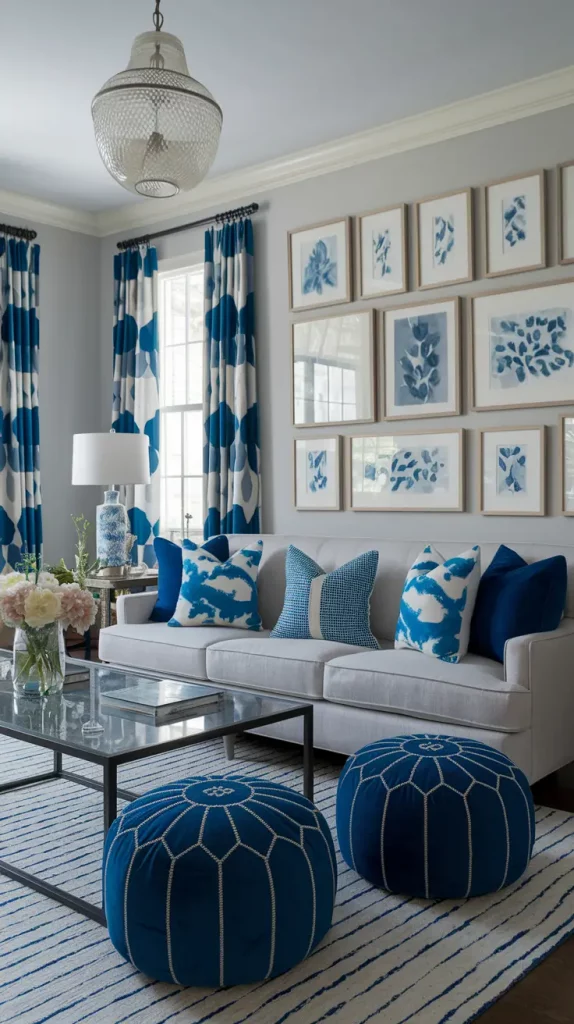 30+ Stunning Gray and Blue Living Room Ideas for a Modern, Cozy Home