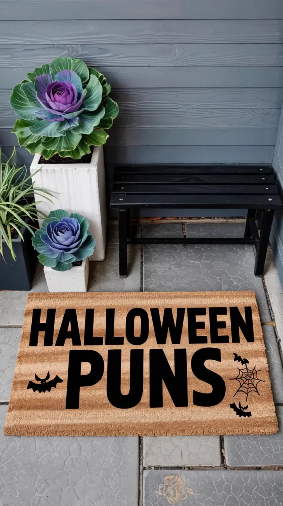 28+ Halloween Door Mat Ideas 2025: Spooky DIY Designs for the Perfect Front Porch