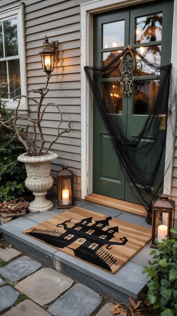 28+ Halloween Door Mat Ideas 2025: Spooky DIY Designs for the Perfect Front Porch