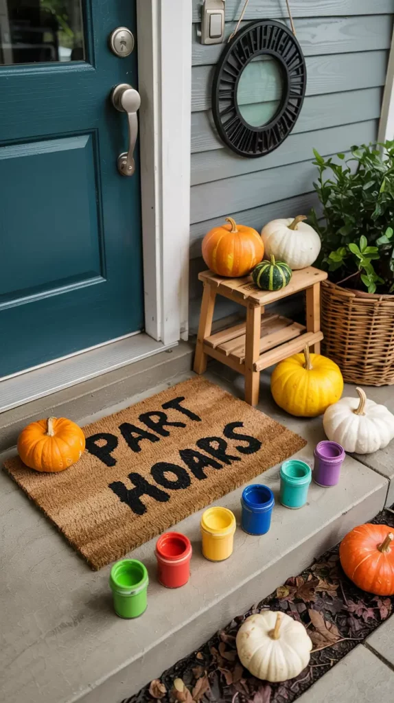28+ Halloween Door Mat Ideas 2025: Spooky DIY Designs for the Perfect Front Porch