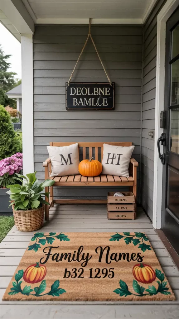 28+ Halloween Door Mat Ideas 2025: Spooky DIY Designs for the Perfect Front Porch