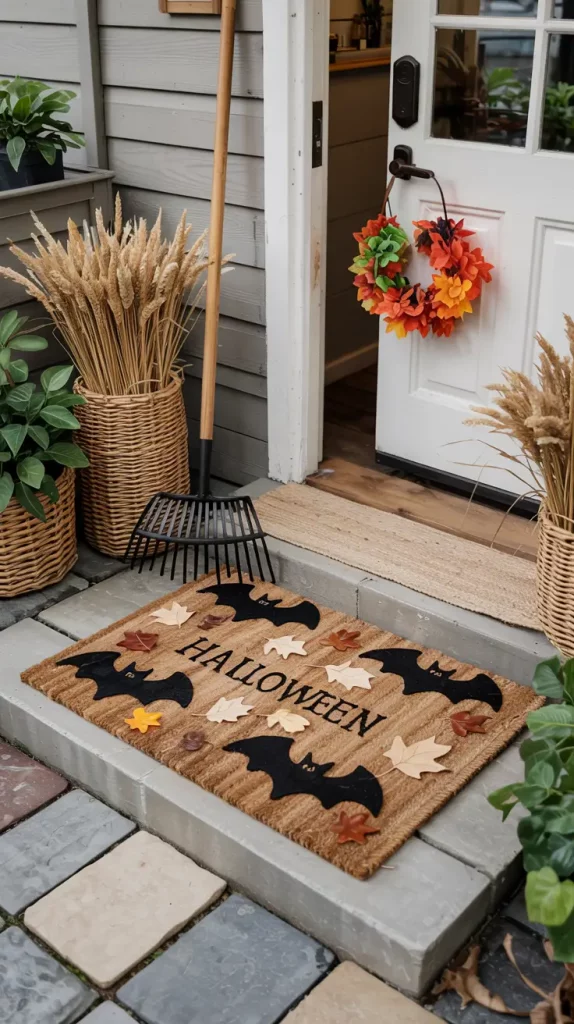 28+ Halloween Door Mat Ideas 2025: Spooky DIY Designs for the Perfect Front Porch