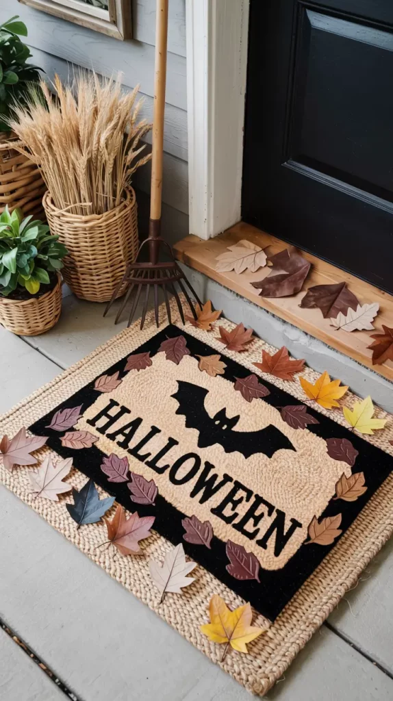 28+ Halloween Door Mat Ideas 2025: Spooky DIY Designs for the Perfect Front Porch