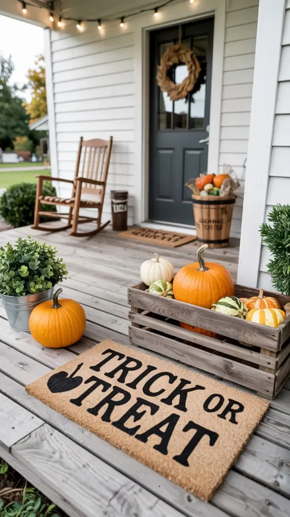 28+ Halloween Door Mat Ideas 2025: Spooky DIY Designs for the Perfect Front Porch
