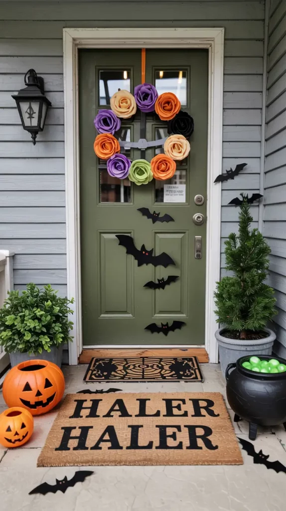 28+ Halloween Door Mat Ideas 2025: Spooky DIY Designs for the Perfect Front Porch