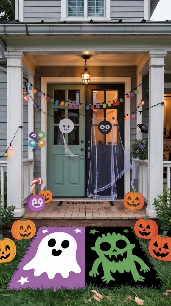 28+ Halloween Door Mat Ideas 2025: Spooky DIY Designs for the Perfect Front Porch