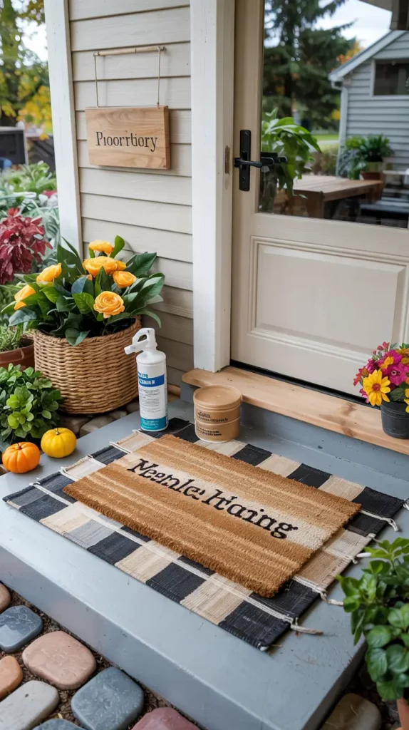 28+ Halloween Door Mat Ideas 2025: Spooky DIY Designs for the Perfect Front Porch