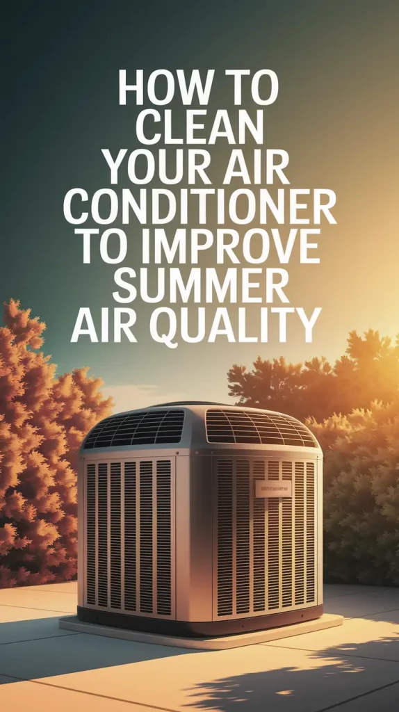 How to Clean Your Air Conditioner for Better Summer Air Quality