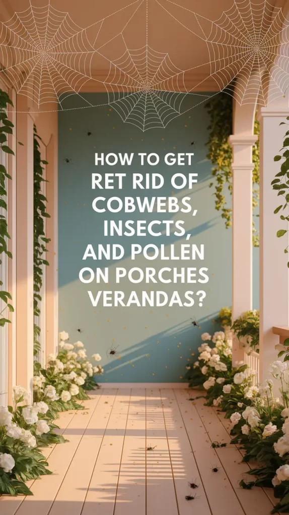 How to Get Rid of Cobwebs, Insects and Pollen on Porches — My 2025 Outdoor Reset Routine