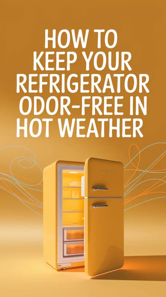 How to Keep Your Refrigerator Odor-Free in Hot Weather