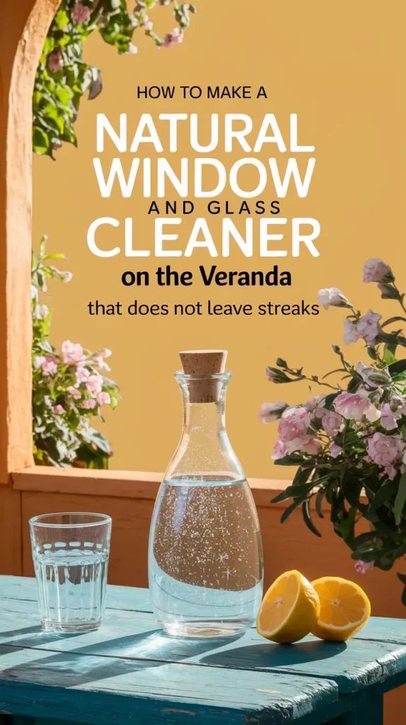 How to Make a Natural Window Cleaner That Leaves No Streaks