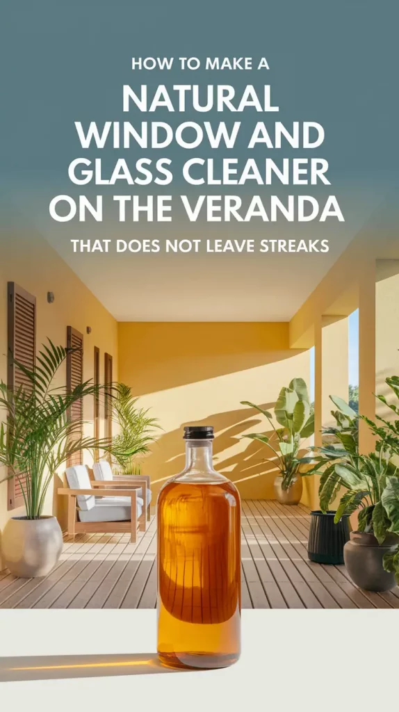 How to Make a Natural Window Cleaner That Leaves No Streaks