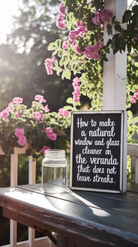 How to Make a Natural Window Cleaner That Leaves No Streaks