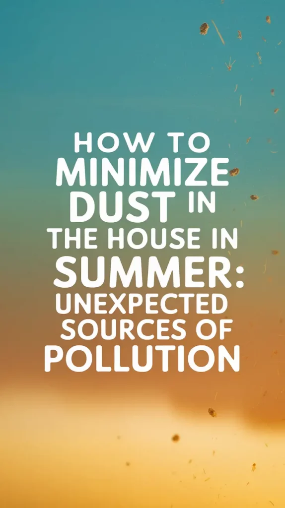 How to Minimize Dust in the House in Summer: Hidden Sources I Didn't Expect