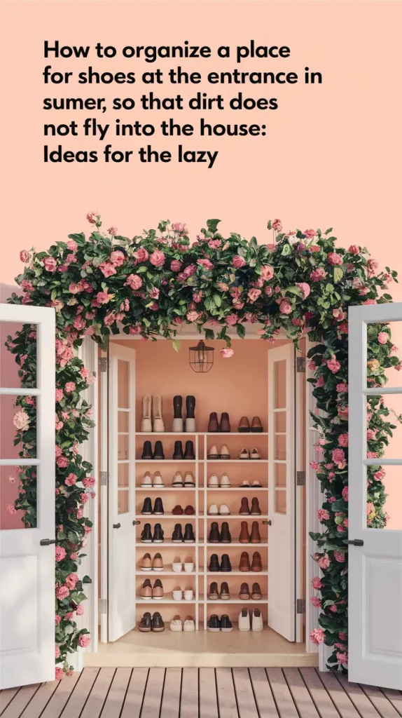 How to Organize a Summer Entryway Shoe Space That Keeps Dirt Out