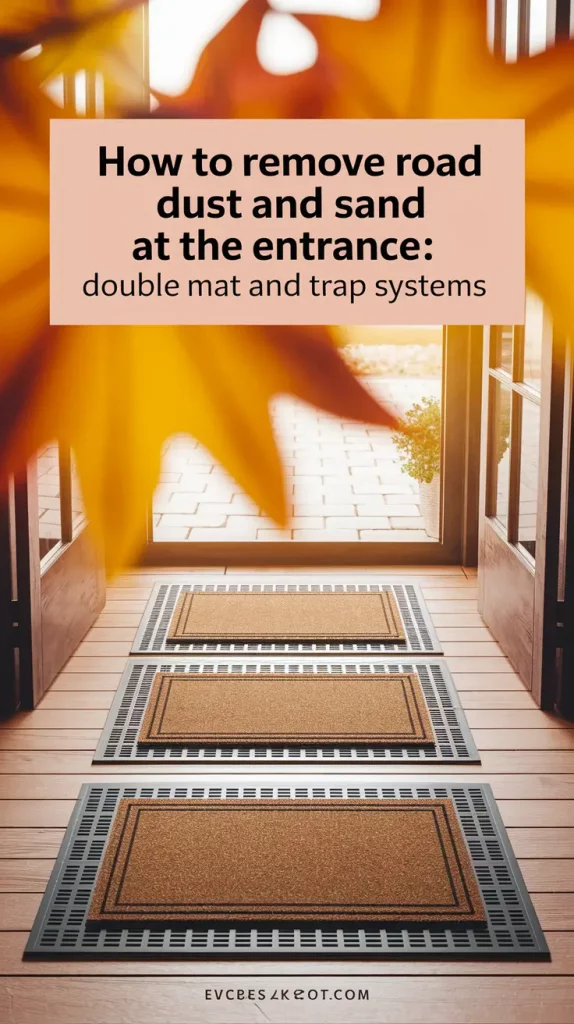 How to Remove Road Dust and Sand at the Entrance: My Proven Double Mat System (2025 Guide)