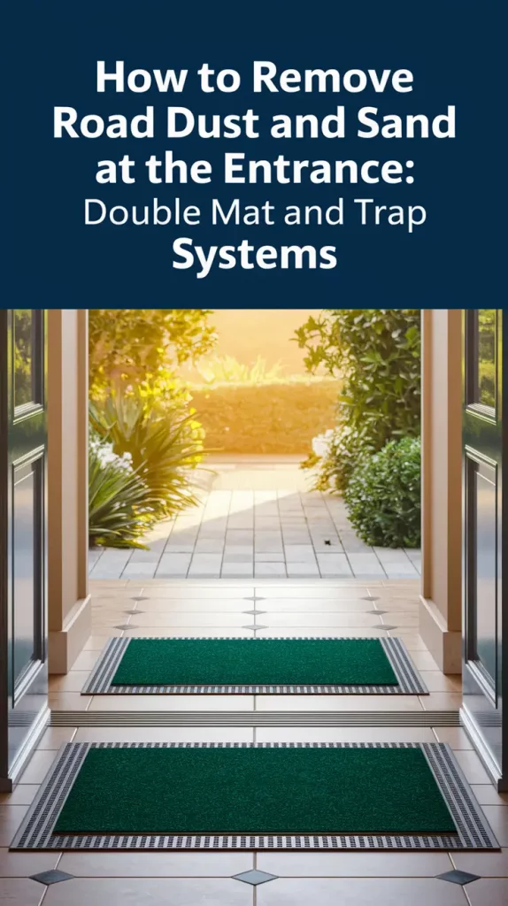 How to Remove Road Dust and Sand at the Entrance: My Proven Double Mat System (2025 Guide)