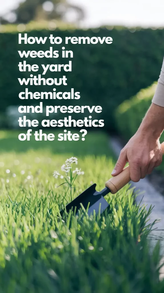 How to Remove Weeds Without Chemicals and Keep Your Yard Beautiful