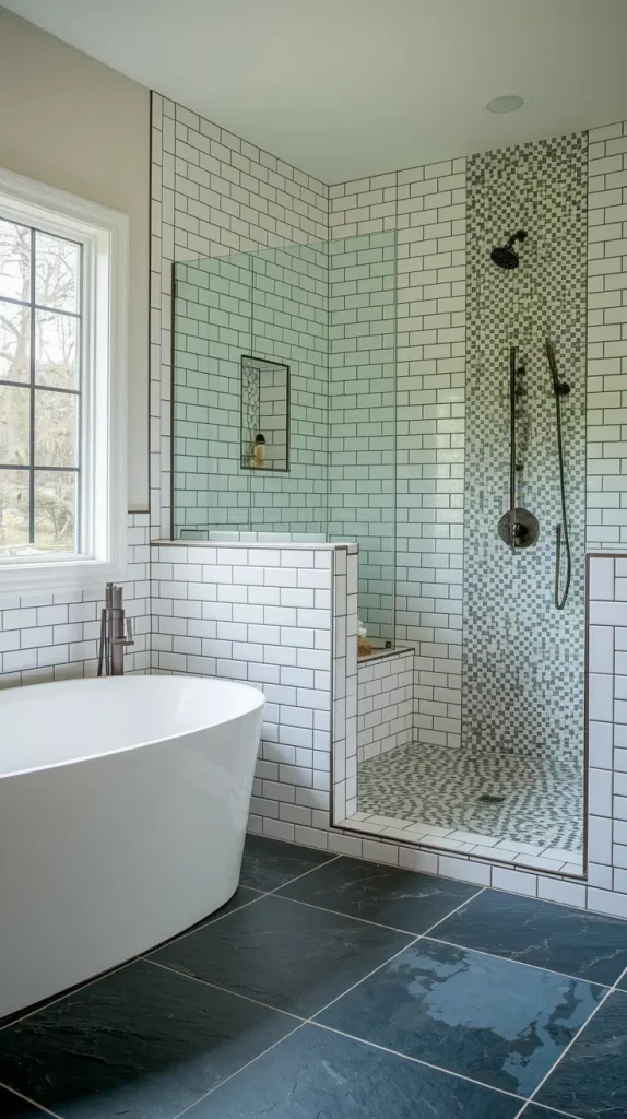 28 No Door Shower Ideas That Redefine Walk-In Style and Space