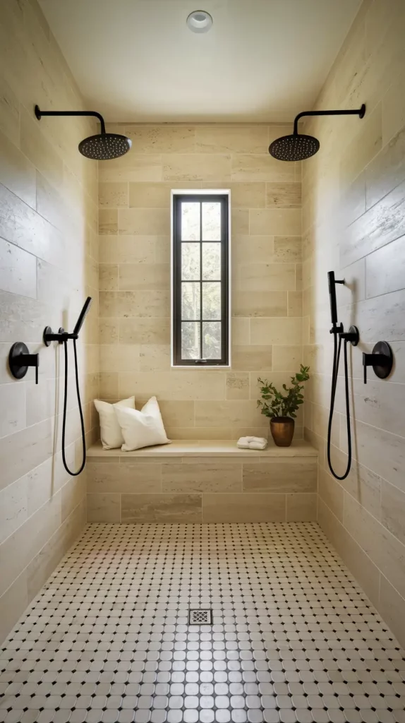 28 No Door Shower Ideas That Redefine Walk-In Style and Space
